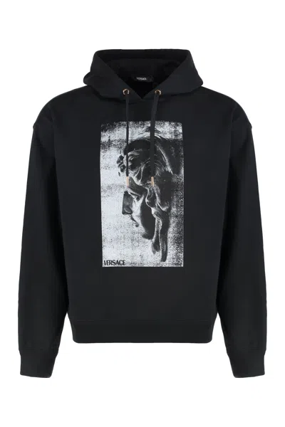 VERSACE VERSACE COTTON HOODIE