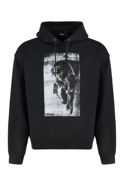VERSACE VERSACE COTTON HOODIE