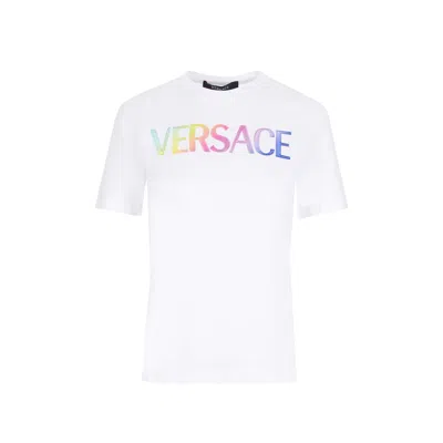 Versace Cotton Logo T-shirt Women