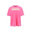 Versace Cotton Logo Top Women