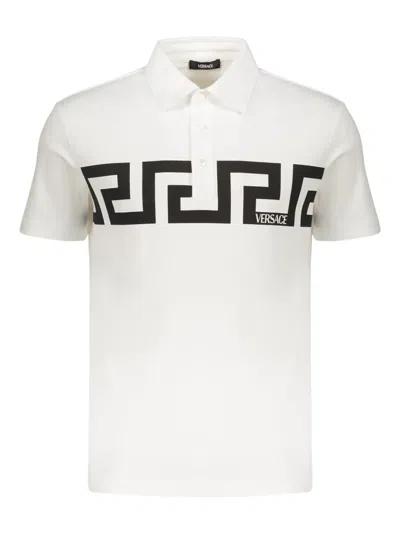 VERSACE COTTON POLO SHIRT