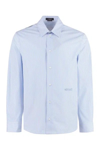 VERSACE VERSACE COTTON POPLIN SHIRT