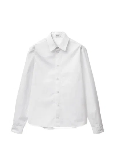 Versace Cotton-poplin Shirt In White