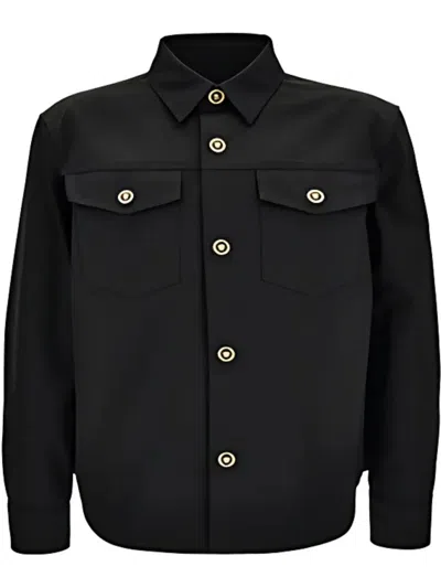 VERSACE COTTON SHIRT JACKET