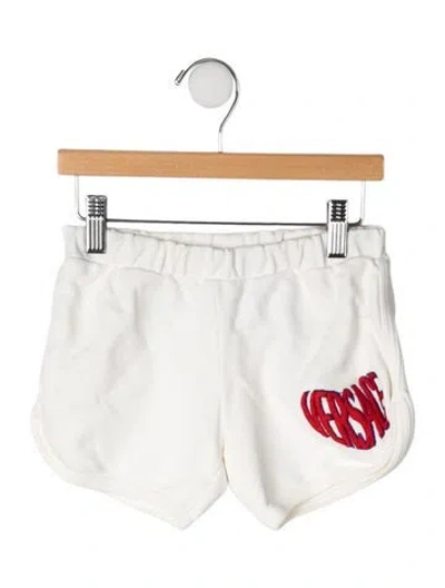 Pre-owned Versace Babies' Cotton Shorts In White