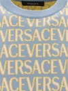 VERSACE COTTON jumper WITH ALL-OVER LOGO