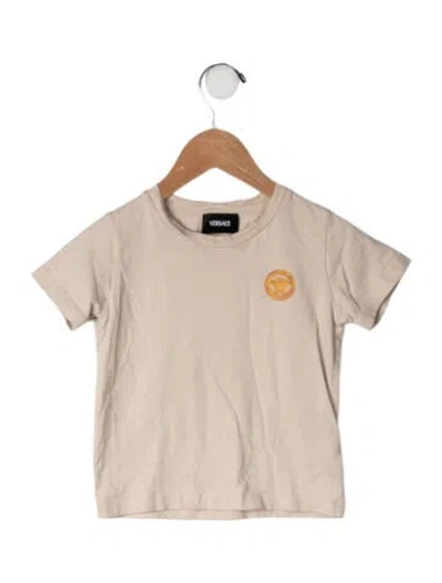 Pre-owned Versace Babies' Cotton T Shirt In Neutrals