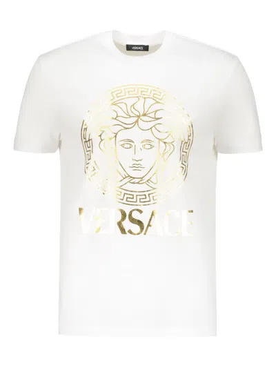 VERSACE COTTON T-SHIRT