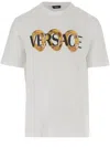 Versace Crew Neck Short Sleeves T-shirt In White
