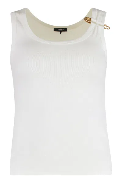 Versace Cotton Tank Top