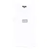 Versace Logo Embroidered Tank Top