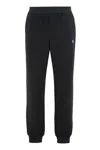 Versace Cotton Track-pants In Black