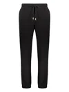 Versace Drawstring Waist Track Pants In Black