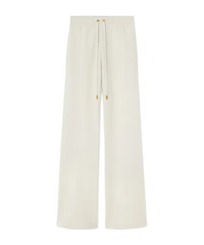 VERSACE VERSACE DRAWSTRING FLARED TROUSERS
