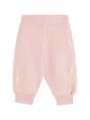 Versace Cotton Trousers In Pink