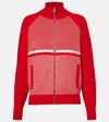Versace Cotton-blend Jacquard Jacket In Multi