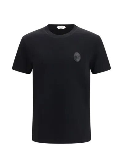 Versace Cotton-jersey Slim T-shirt In Black