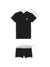 Versace Cotton-jersey Trunks 2-pack In Multi