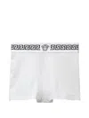 Versace Cotton-jersey Trunks In Multi