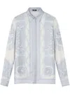 Versace Women's Printed Silk Shirt