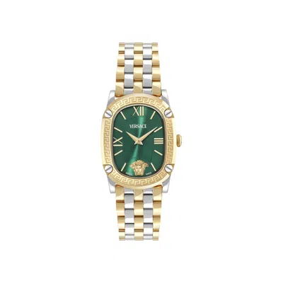 Pre-owned Versace Couture Bracelet Watch 'two Tone' | Gold | Women's Size Onesize