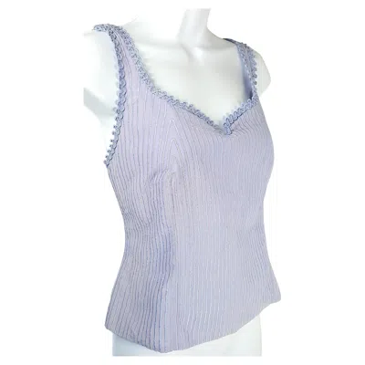 Pre-owned Versace Couture Gianni  Final Runway Milan Embroidered Renaissance Corset Ss 1997 In Gray