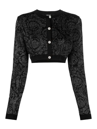 VERSACE CÁRDIGAN - NEGRO