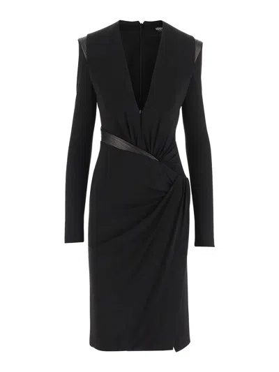 VERSACE VESTIDO CORTO - NEGRO