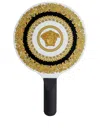 Versace Crete De Fleur Beach Rackets In Schwarz