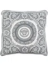 Versace Crete De Fleur Cushion In Grau