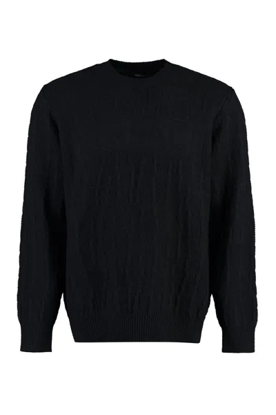 VERSACE VERSACE CREW-NECK WOOL SWEATER