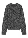 Versace Sweaters In Grey