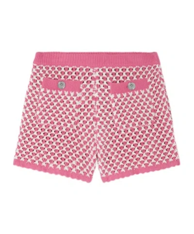VERSACE VERSACE ELASTICATED WAISTBAND KNITTED SHORTS