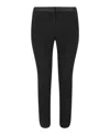 Versace Cropped Regular Fit Trousers In Black