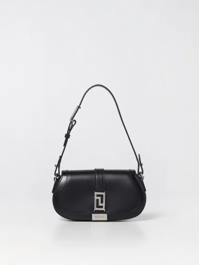 Versace Greca Goddess Shoulder Bag In Black 1