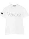 Versace Crystal 1978 Logo T-shirt In White