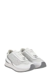 Versace Crystal Embellished Sneaker In Animal Print