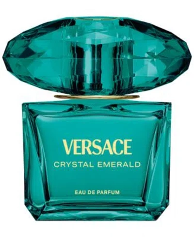 Versace Crystal Emerald Eau De Parfum Fragrance Collection In Transparent