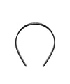 Versace Crystal Milano Hair Band In Black