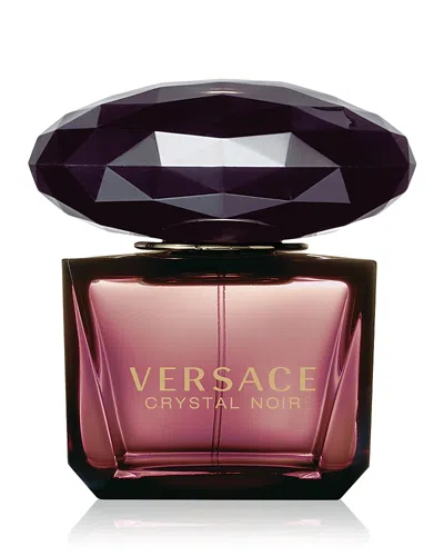 Versace Crystal Noir Eau De Parfum 3 oz Eau De Parfum Spray In Transparent