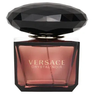 Versace Crystal Noir Eau De Toilette Spray 3.0 oz For Women In Transparent