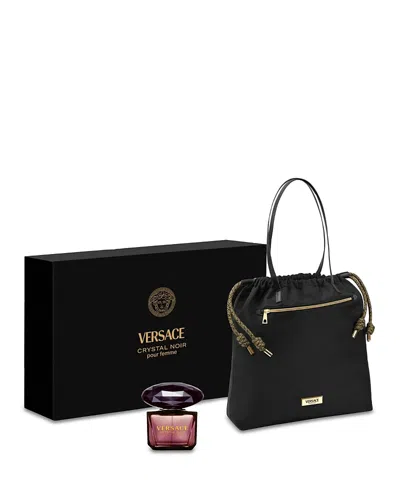 Versace Crystal Noir Eau De Toilette Summer Set ($160 Value)