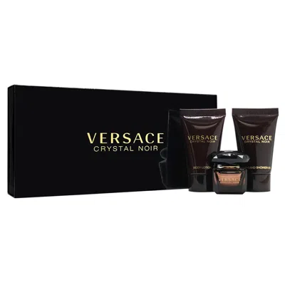 Versace Crystal Noir Miniature Set