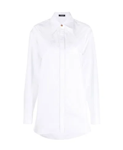 VERSACE VERSACE CUT-OUT LONG SLEEVED SHIRT