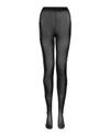 Versace Cut-out Mesh Tights In Black