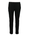 Versace Cut-out Pants In Black