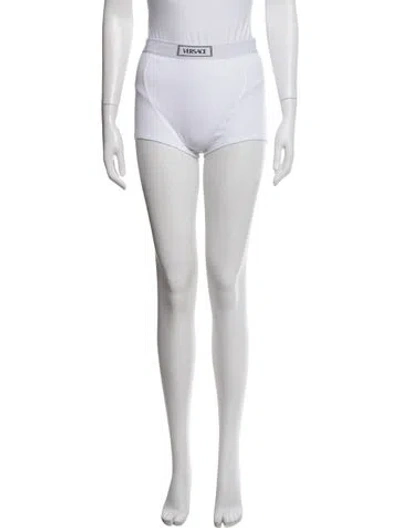 Pre-owned Versace Cutout Accent Lounge Set W/ Tags In White