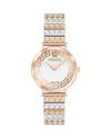 Versace Deadalus 35mm In Silver/pink