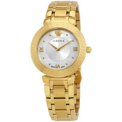 Pre-owned Versace Daphnis Quartz Mop Dial Ladies Watch V16070017