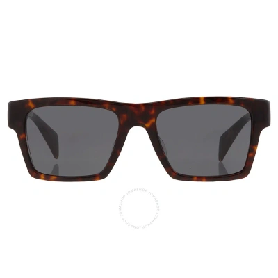 Versace Dark Gray Rectangular Men's Sunglasses 0ve4445f108/8754 In Dark / Gray